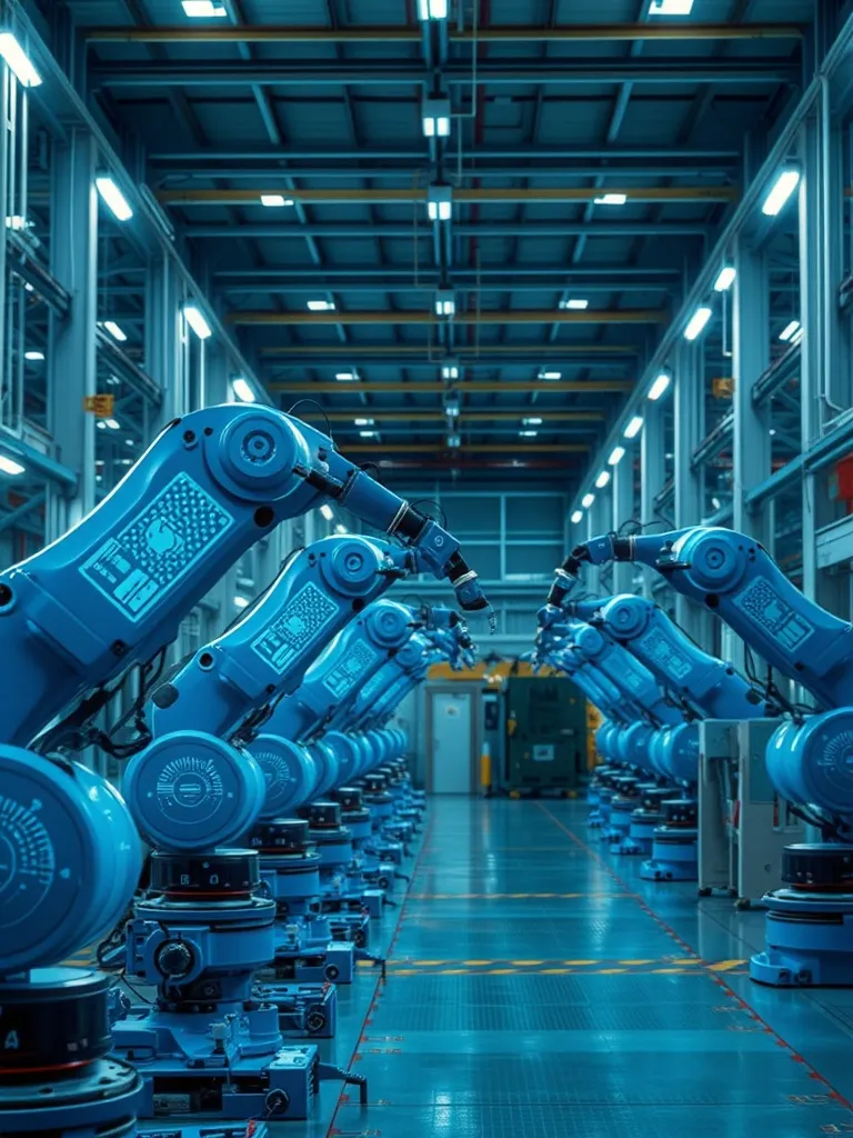 A high-tech industrial manufacturing hall in Veszprem with b